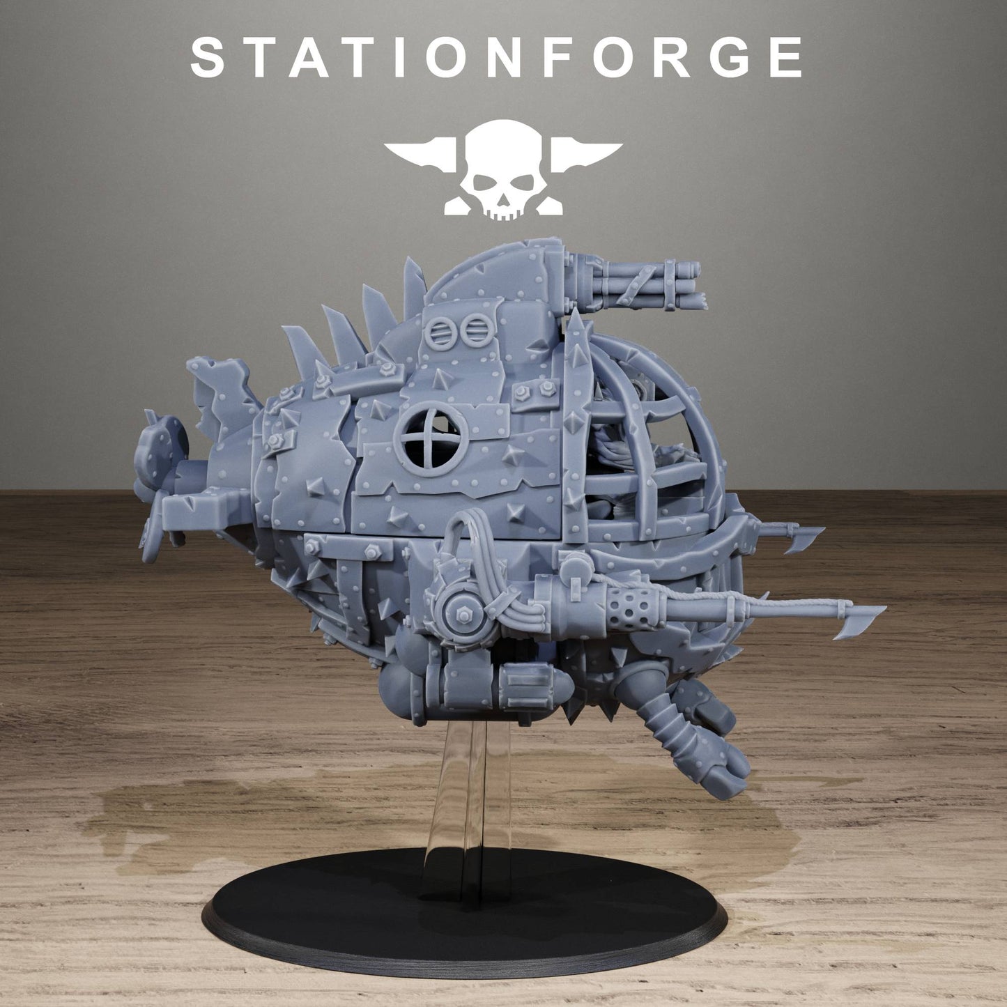 Orkaz Submersible Gunship - Premium Resin Sci-Fi Vehicle Kit