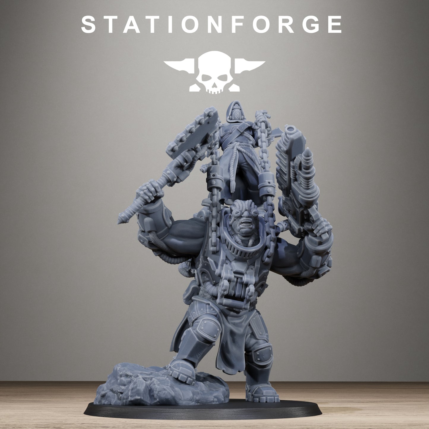 Scavenger Beast Controllers | 3-Model Multipart Resin Set