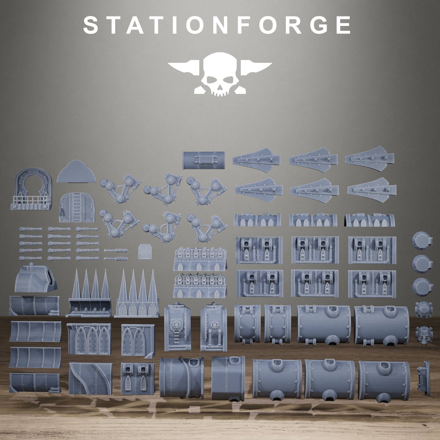 Scavenger Heavy Walker - Premium Resin Sci-Fi Walking Fortress Kit