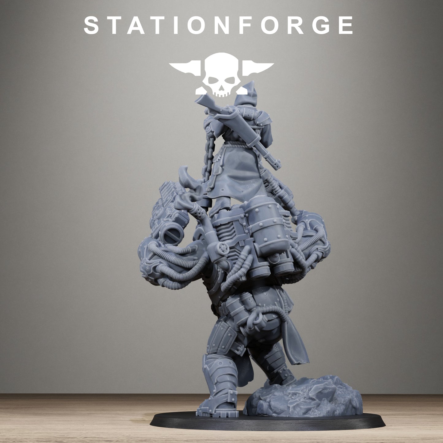 Scavenger Beast Controllers | 3-Model Multipart Resin Set