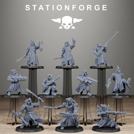 Scavenger Dustbounders Squad | Premium Resin Miniatures | StationForge