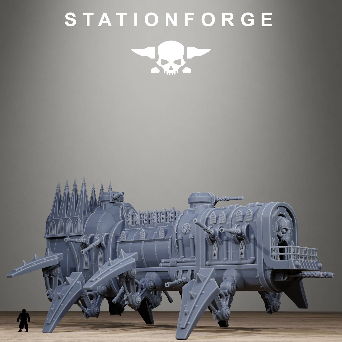 Scavenger Heavy Walker - Premium Resin Sci-Fi Walking Fortress Kit