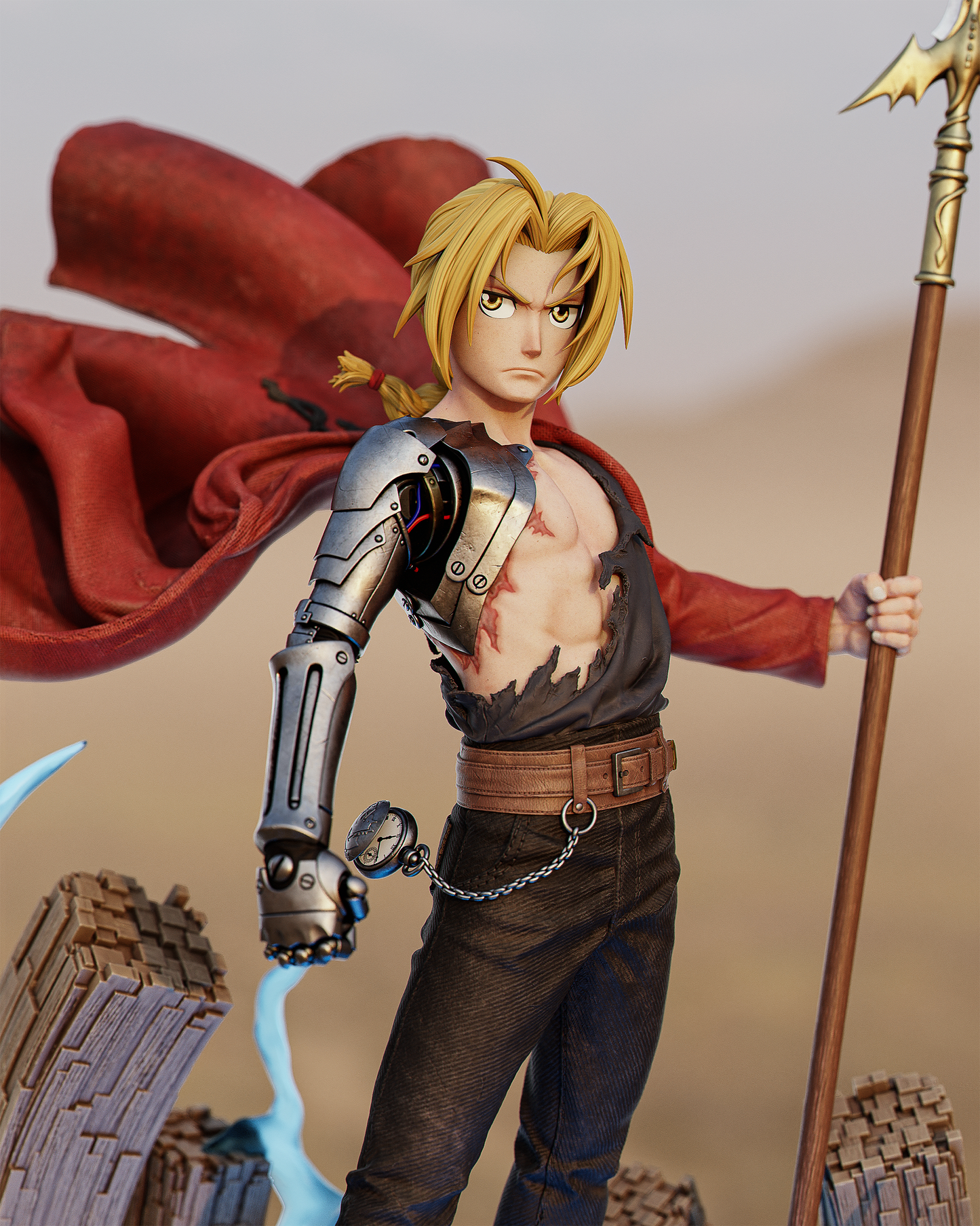 Edward Elric Premium Resin Statue | 1/9 or 1/6 Scale