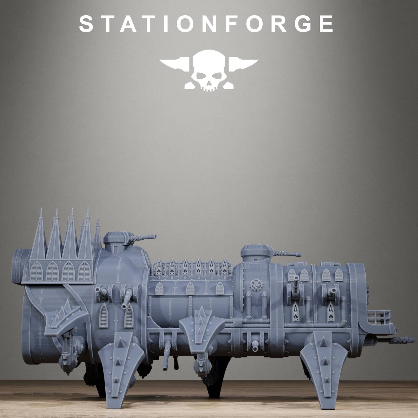 Scavenger Heavy Walker - Premium Resin Sci-Fi Walking Fortress Kit