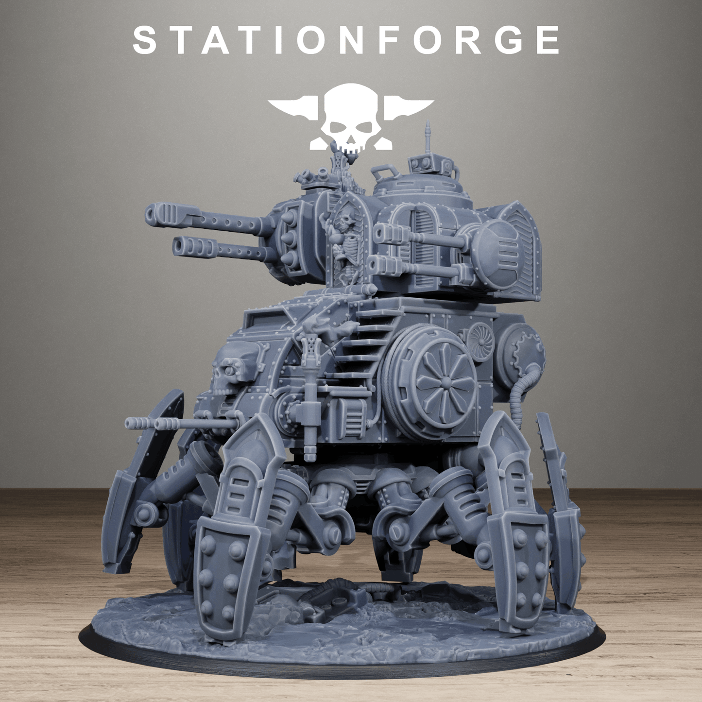 Scavenger Walker Tank - Premium Resin Sci-Fi Walker Vehicle Kit