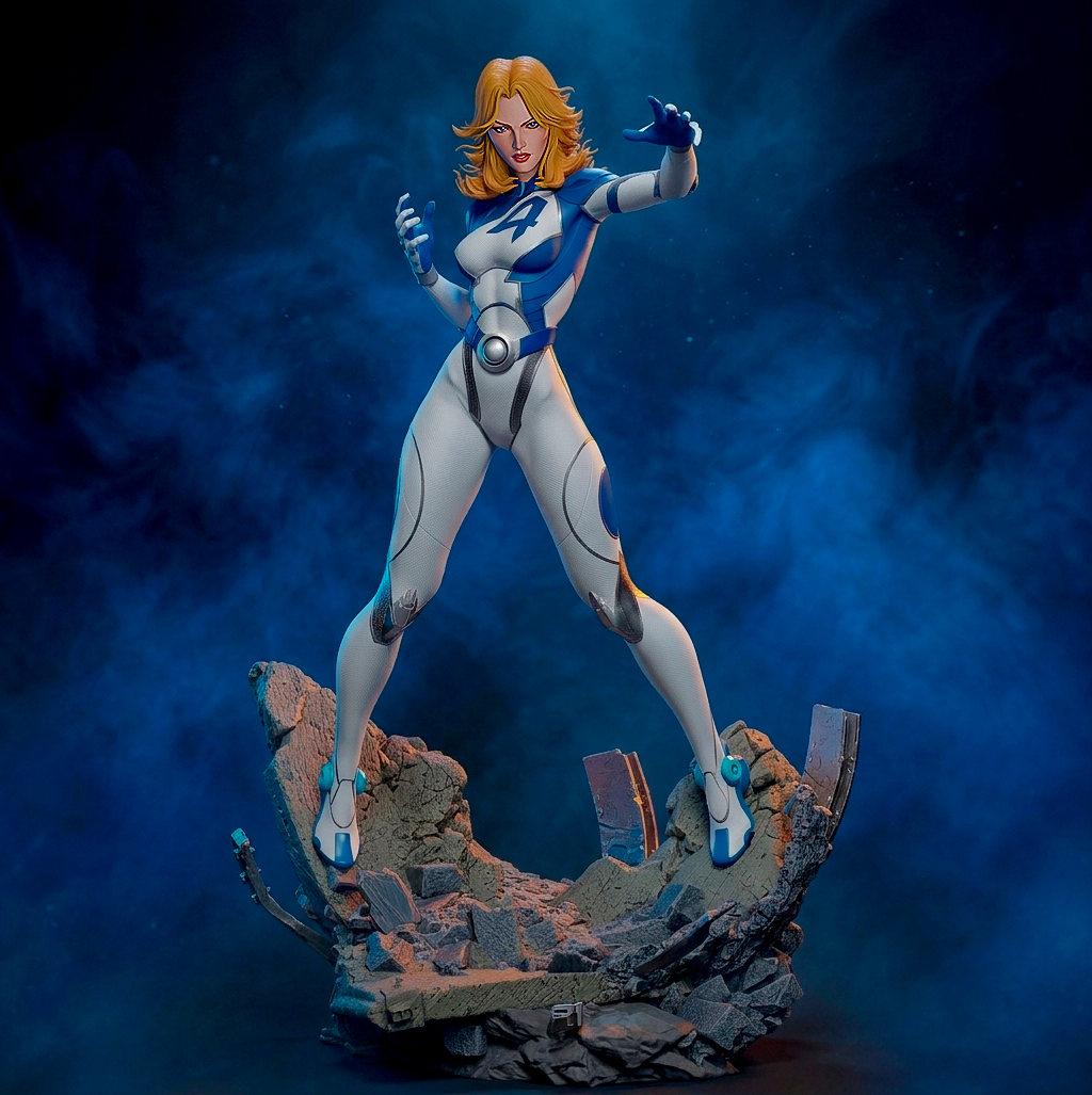 Invisible Force Heroine Resin Statue | 1/9 or 1/6 Scale