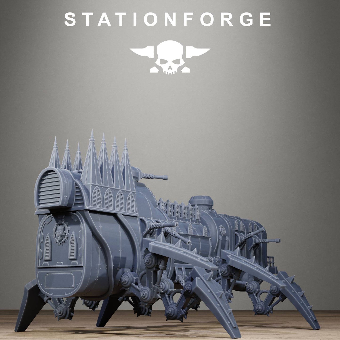 Scavenger Heavy Walker - Premium Resin Sci-Fi Walking Fortress Kit