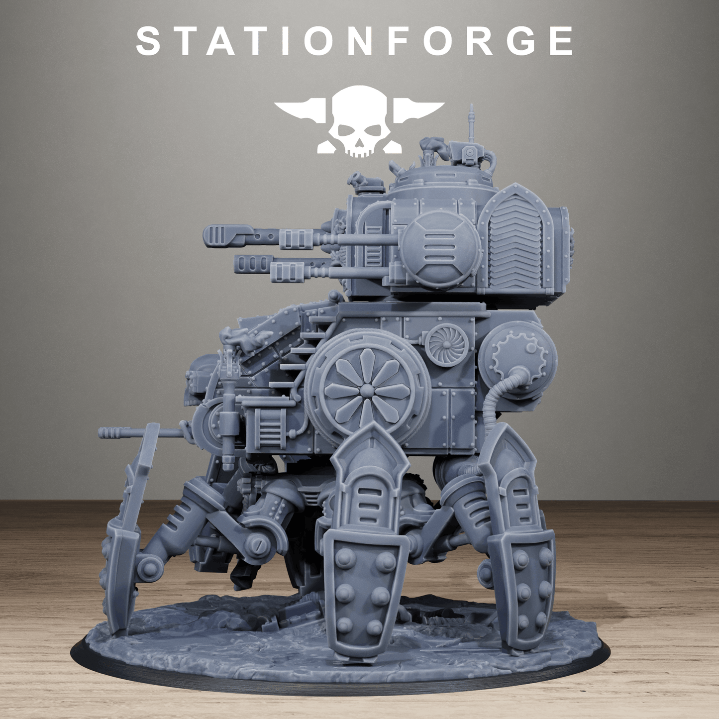 Scavenger Walker Tank - Premium Resin Sci-Fi Walker Vehicle Kit