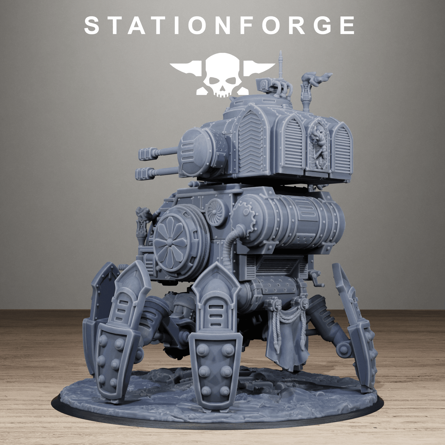 Scavenger Walker Tank - Premium Resin Sci-Fi Walker Vehicle Kit