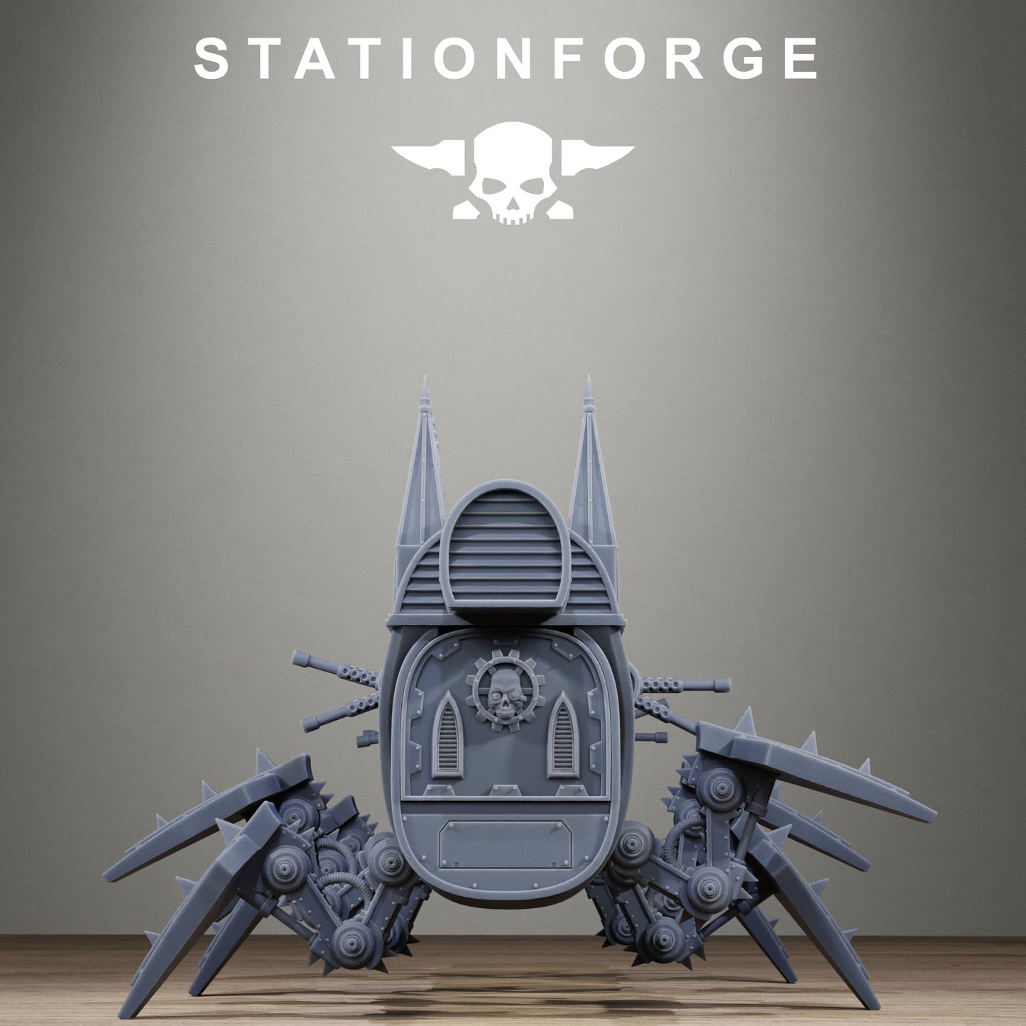 Scavenger Heavy Walker - Premium Resin Sci-Fi Walking Fortress Kit