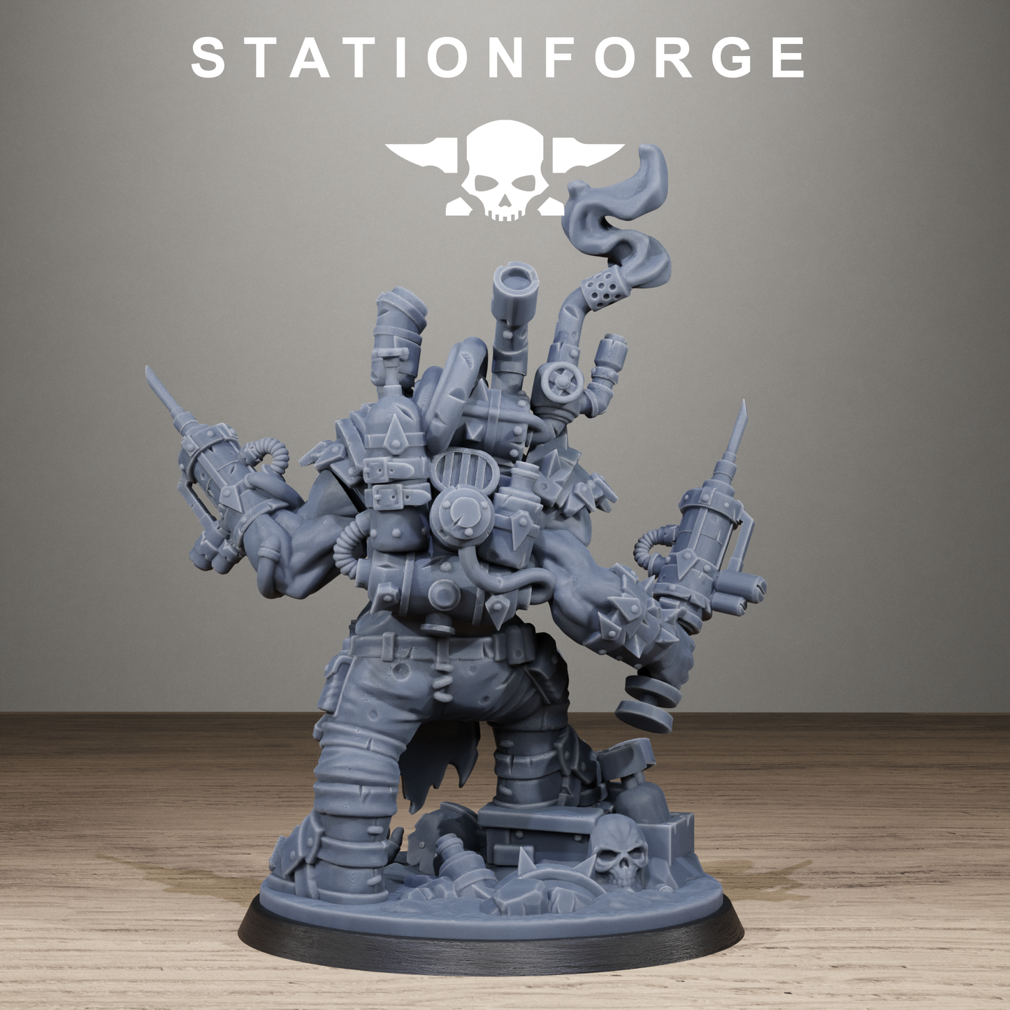 Orkaz Mad Scientist Duo | Resin Miniature Set