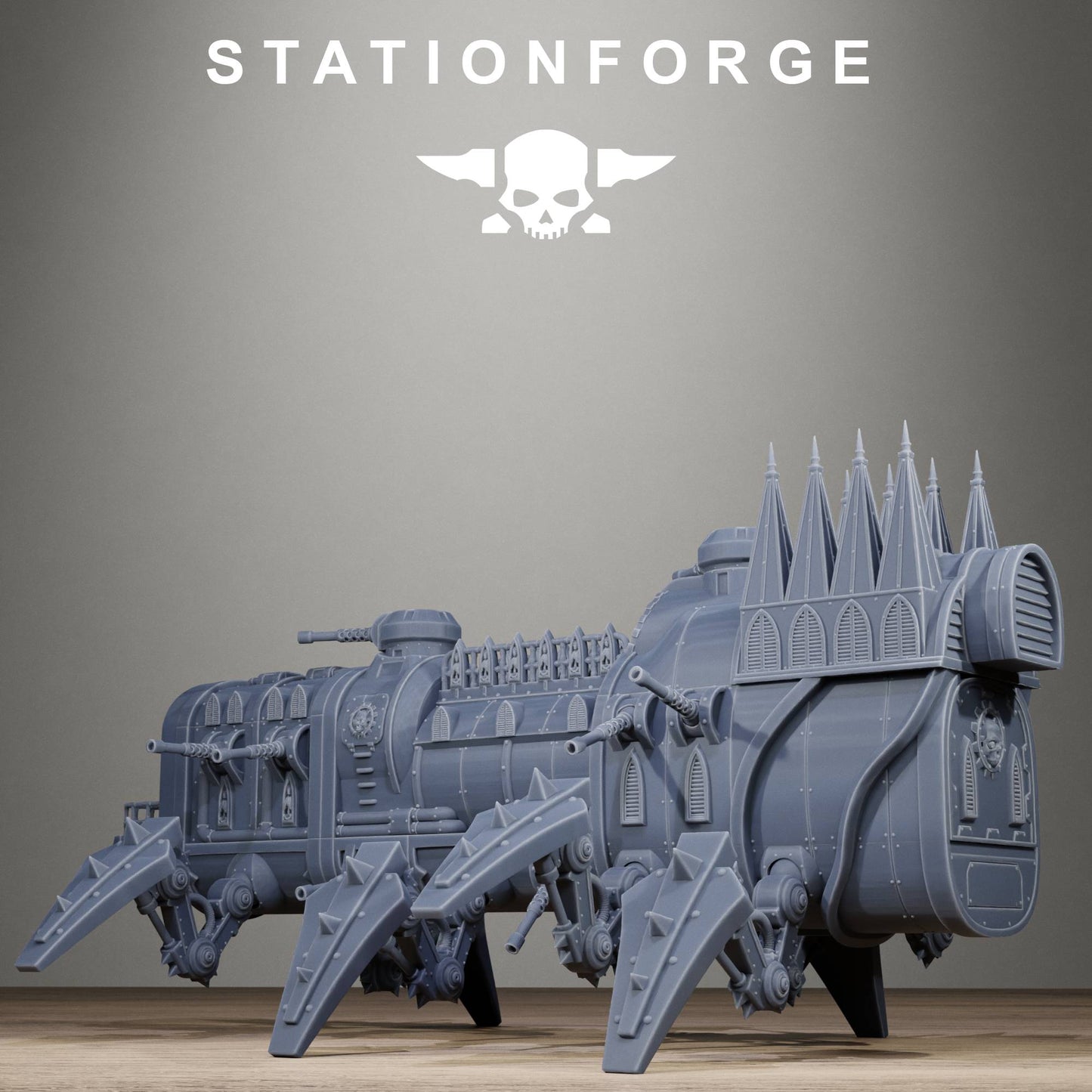 Scavenger Heavy Walker - Premium Resin Sci-Fi Walking Fortress Kit