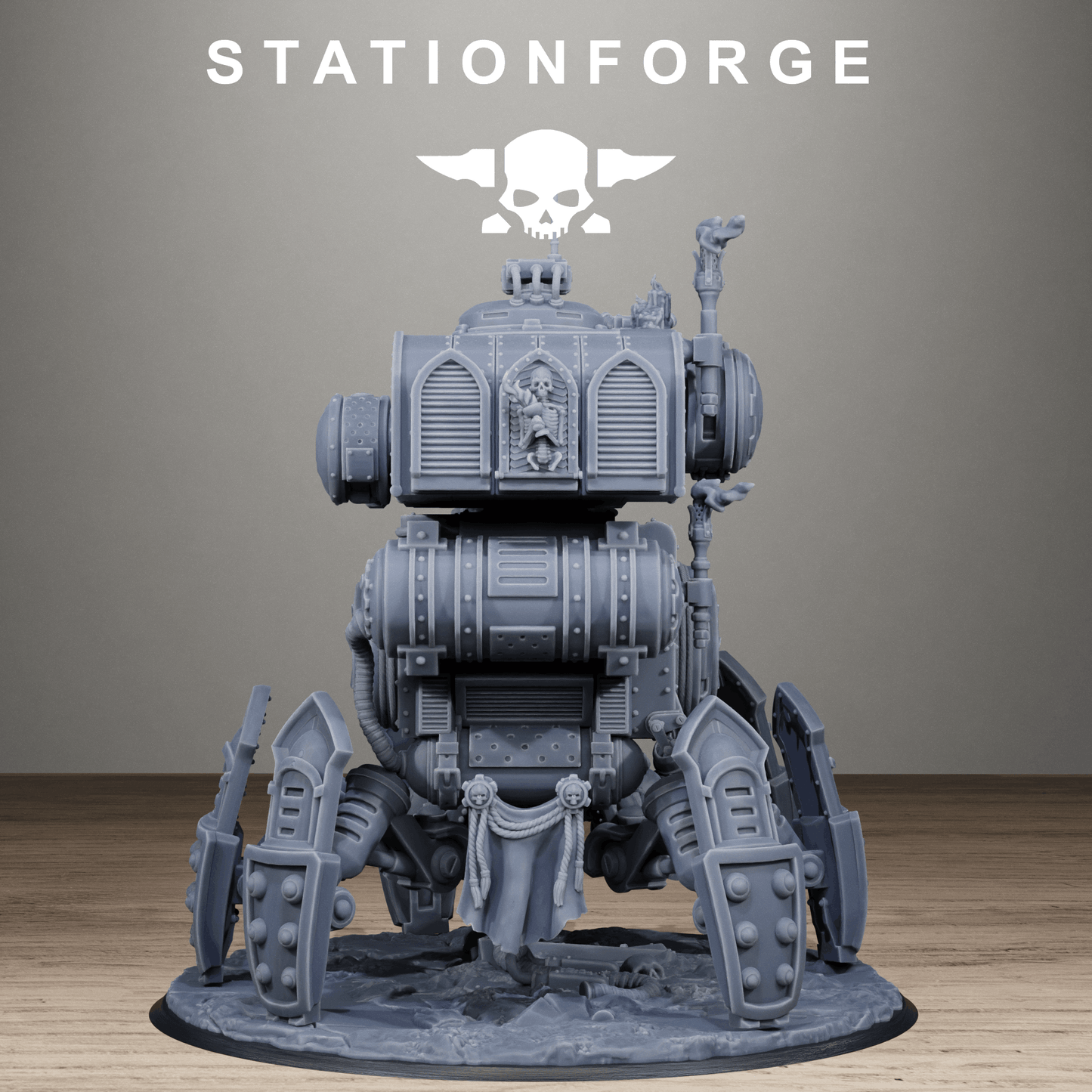 Scavenger Walker Tank - Premium Resin Sci-Fi Walker Vehicle Kit