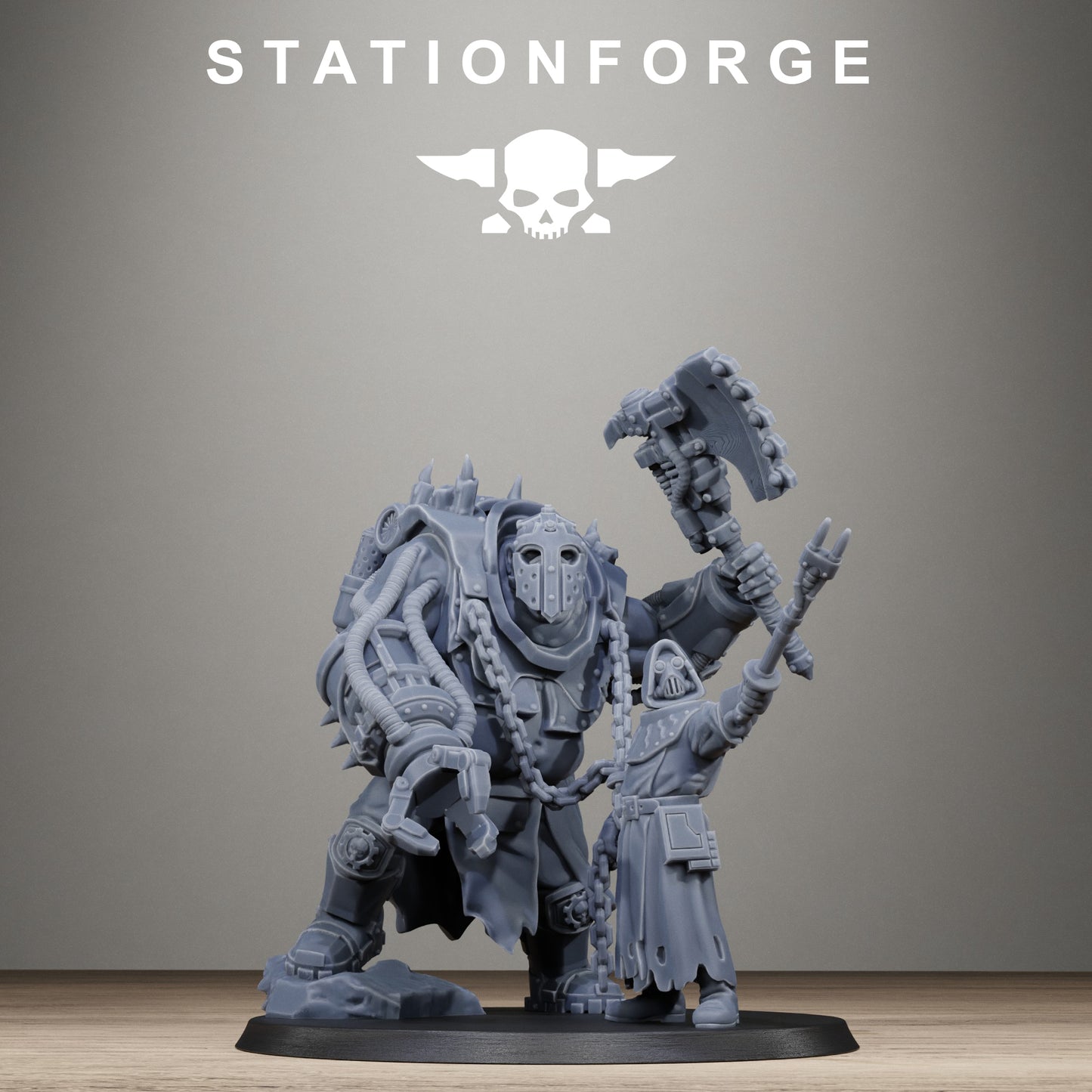 Scavenger Beast Controllers | 3-Model Multipart Resin Set