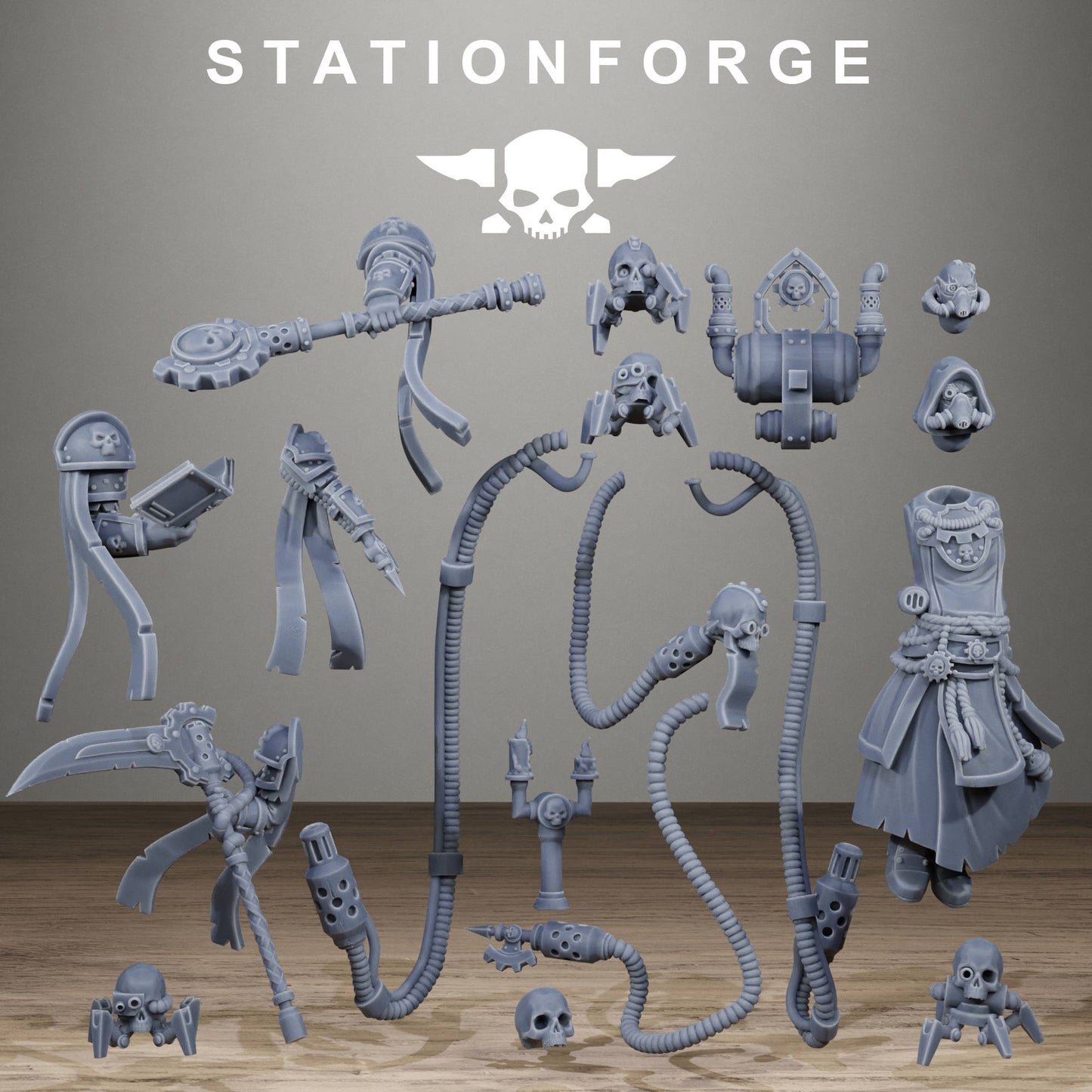 Scavenger Guron | Premium Resin Character Miniature | StationForge