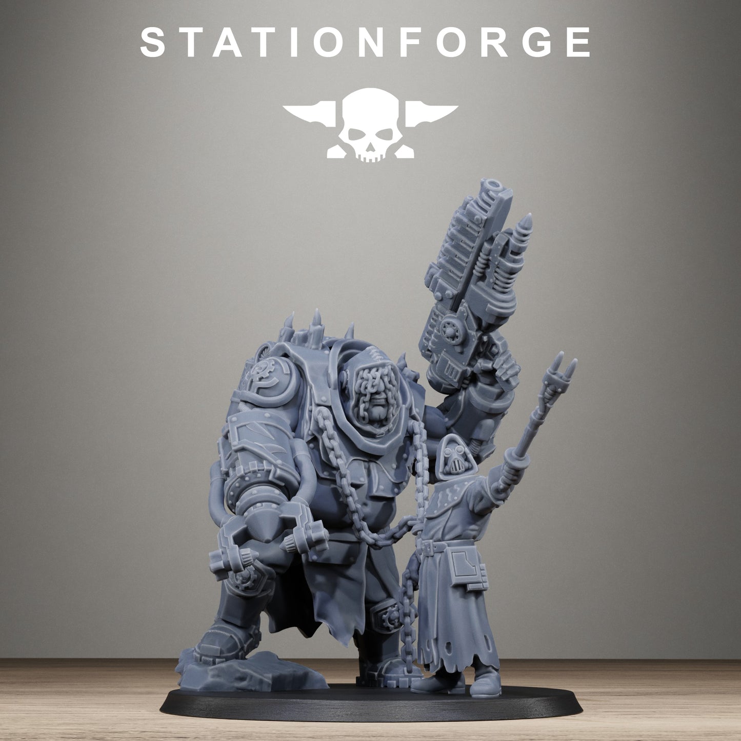 Scavenger Beast Controllers | 3-Model Multipart Resin Set