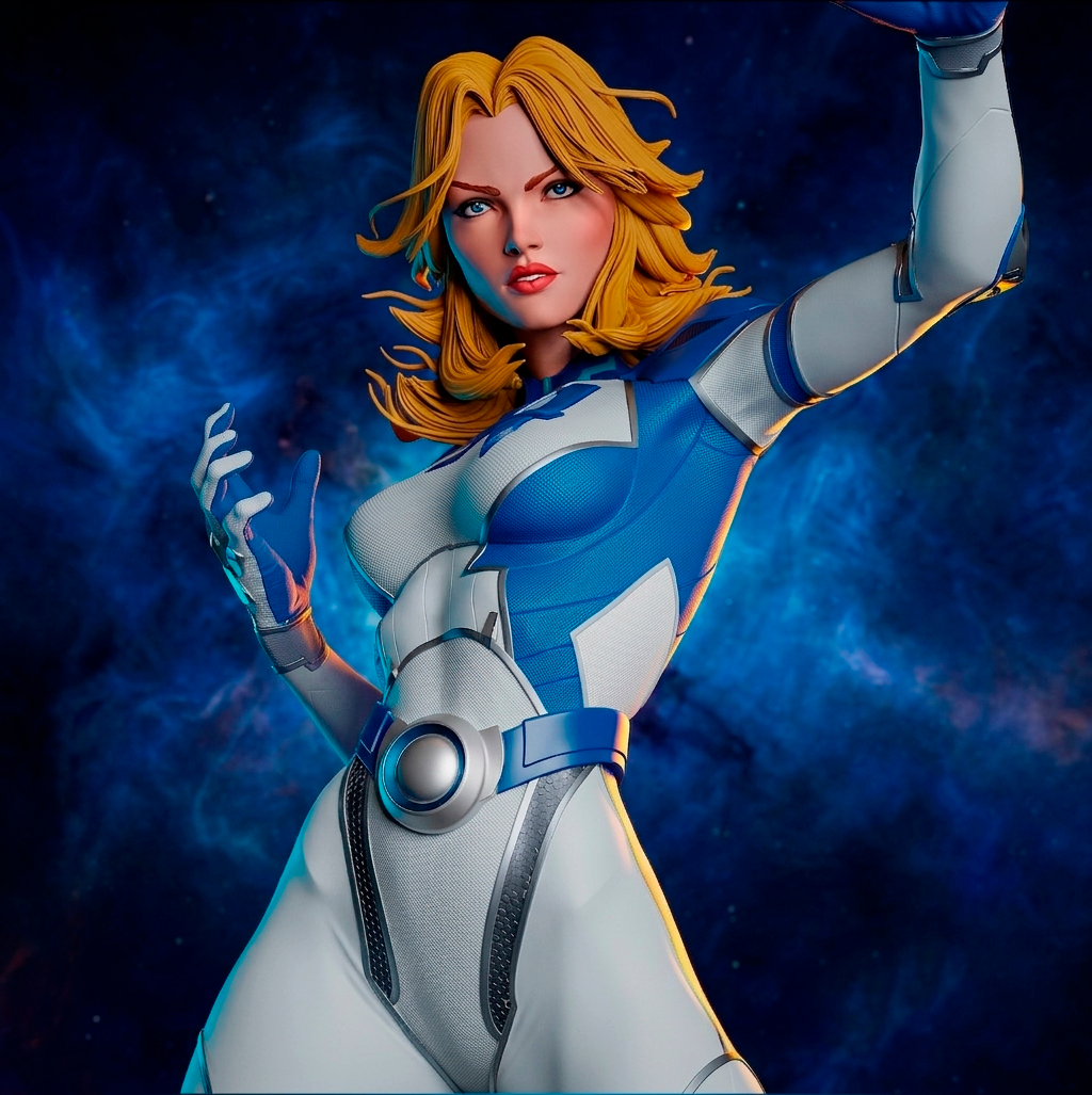 Invisible Force Heroine Resin Statue | 1/9 or 1/6 Scale