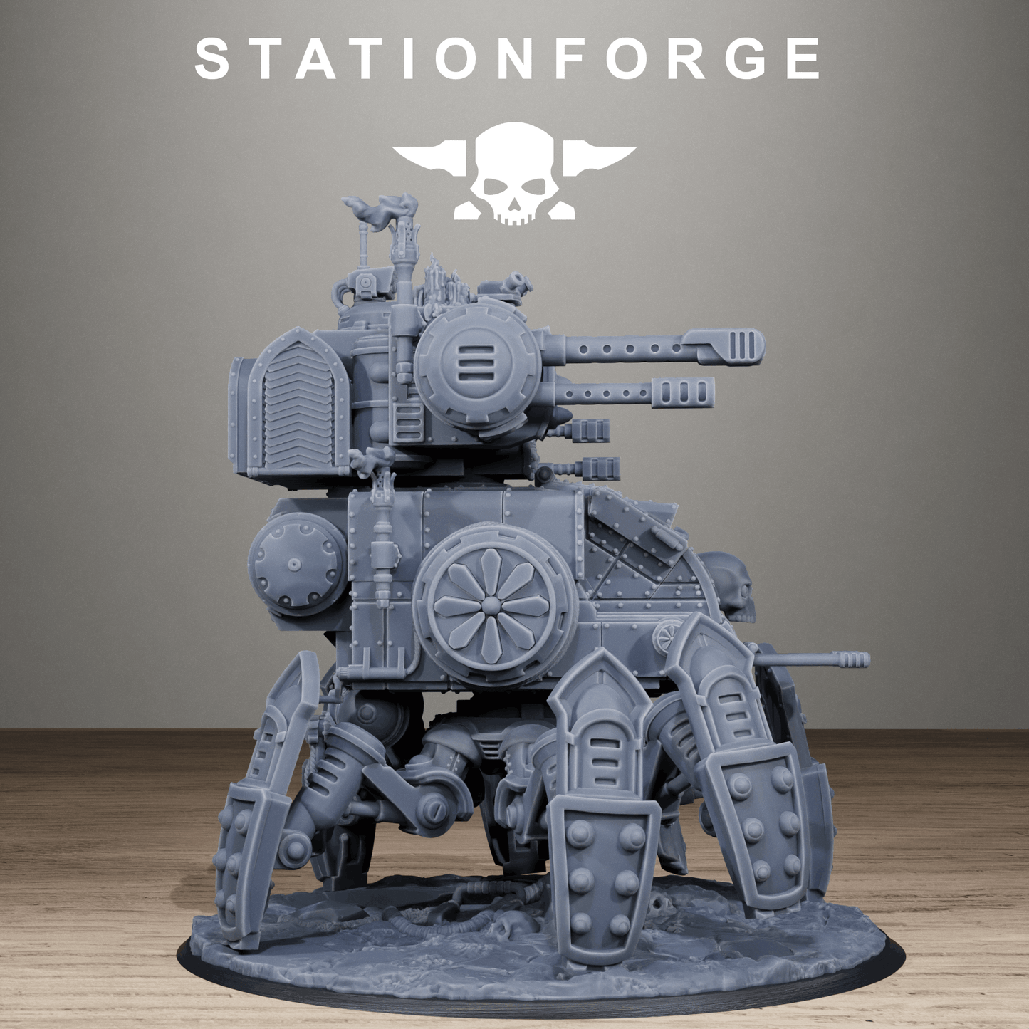 Scavenger Walker Tank - Premium Resin Sci-Fi Walker Vehicle Kit