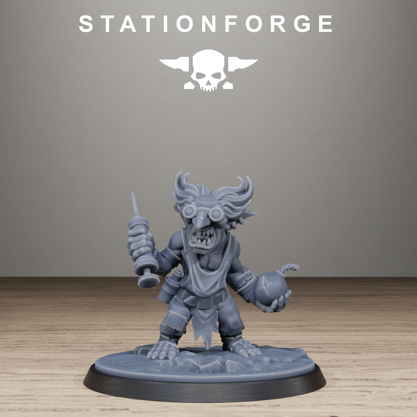 Orkaz Mad Scientist Duo | Resin Miniature Set