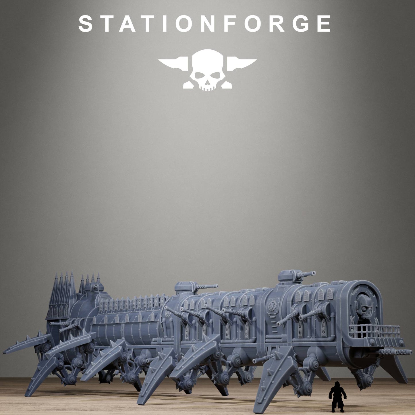 Scavenger Heavy Walker - Premium Resin Sci-Fi Walking Fortress Kit