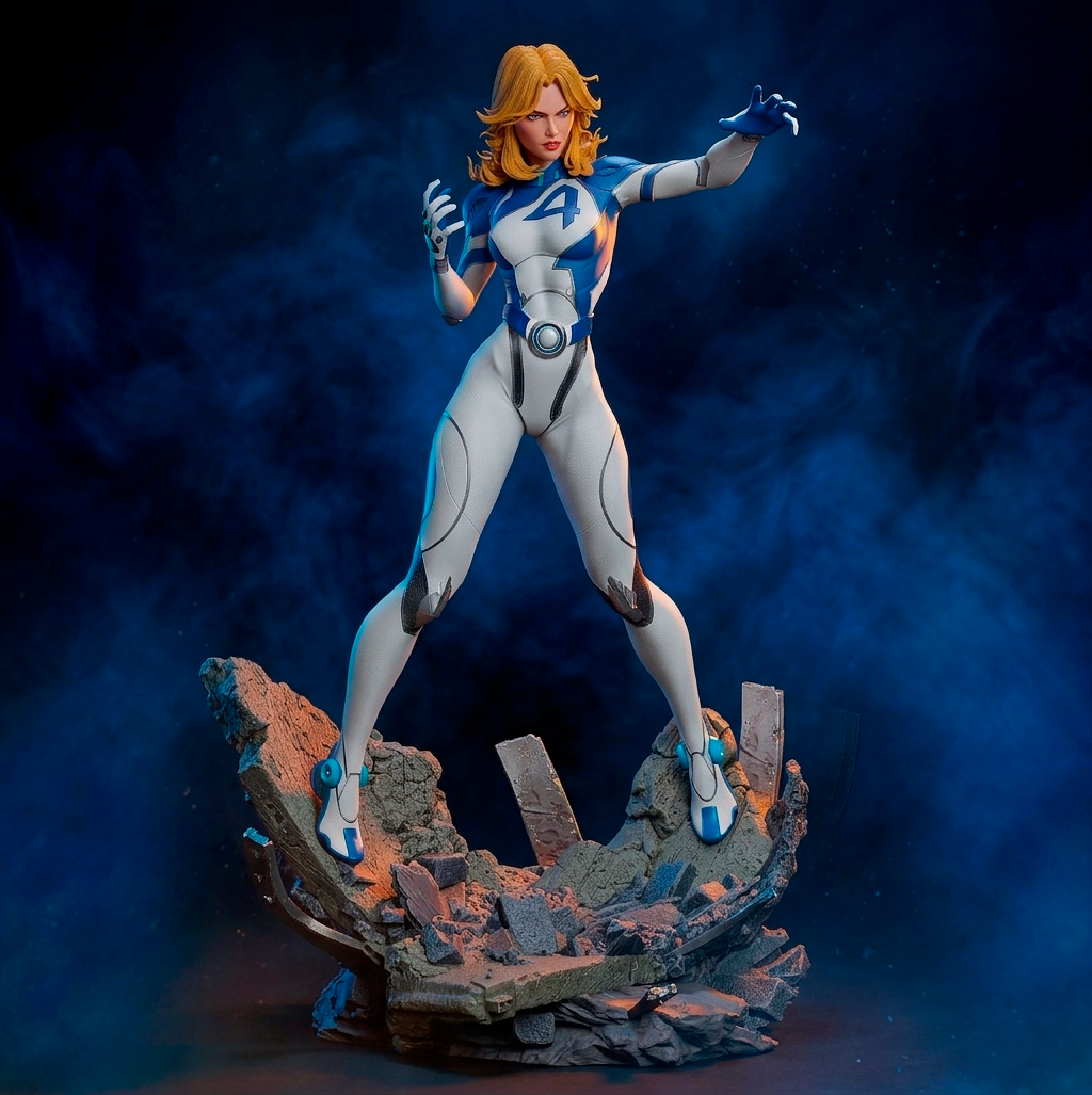 Invisible Force Heroine Resin Statue | 1/9 or 1/6 Scale