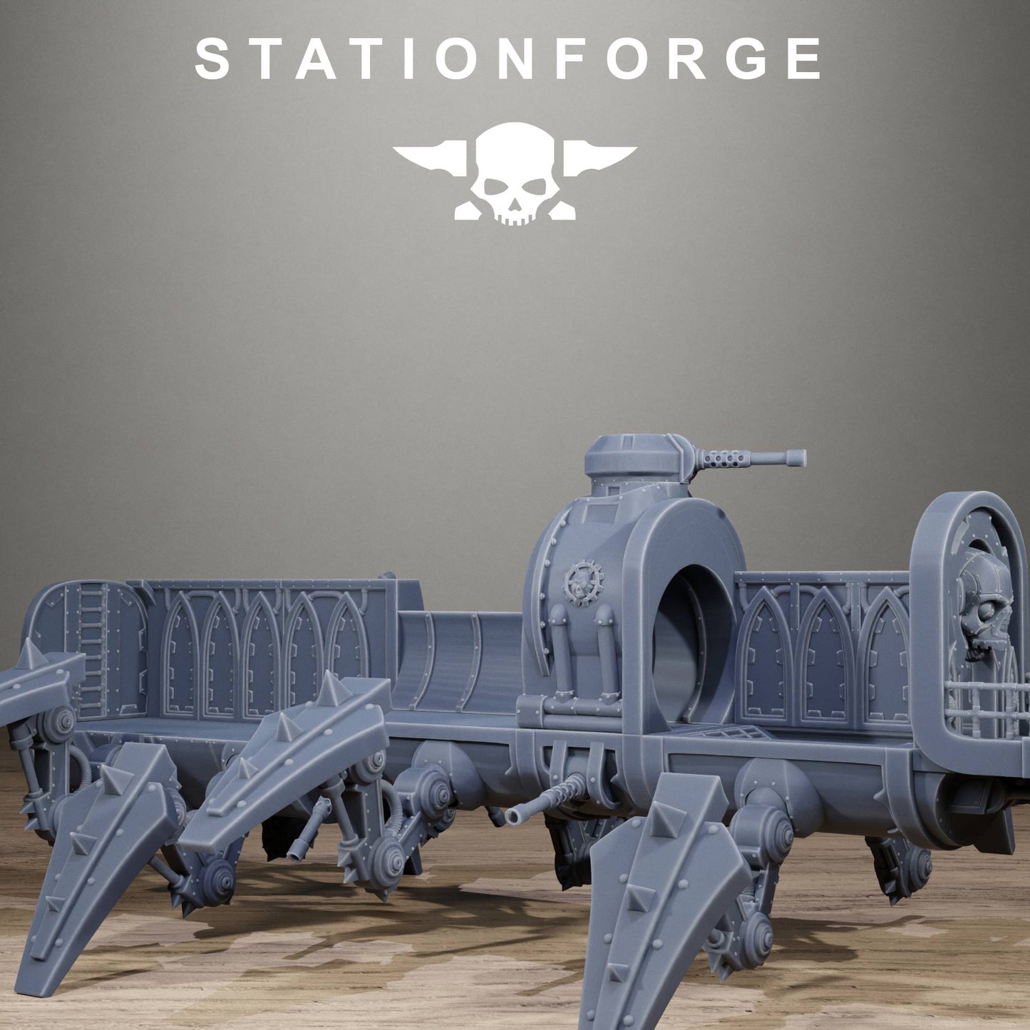 Scavenger Heavy Walker - Premium Resin Sci-Fi Walking Fortress Kit