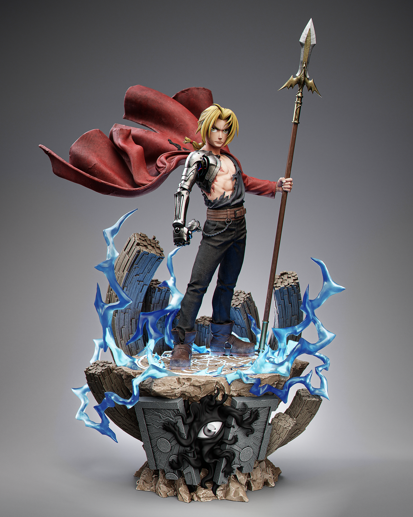Edward Elric Premium Resin Statue | 1/9 or 1/6 Scale