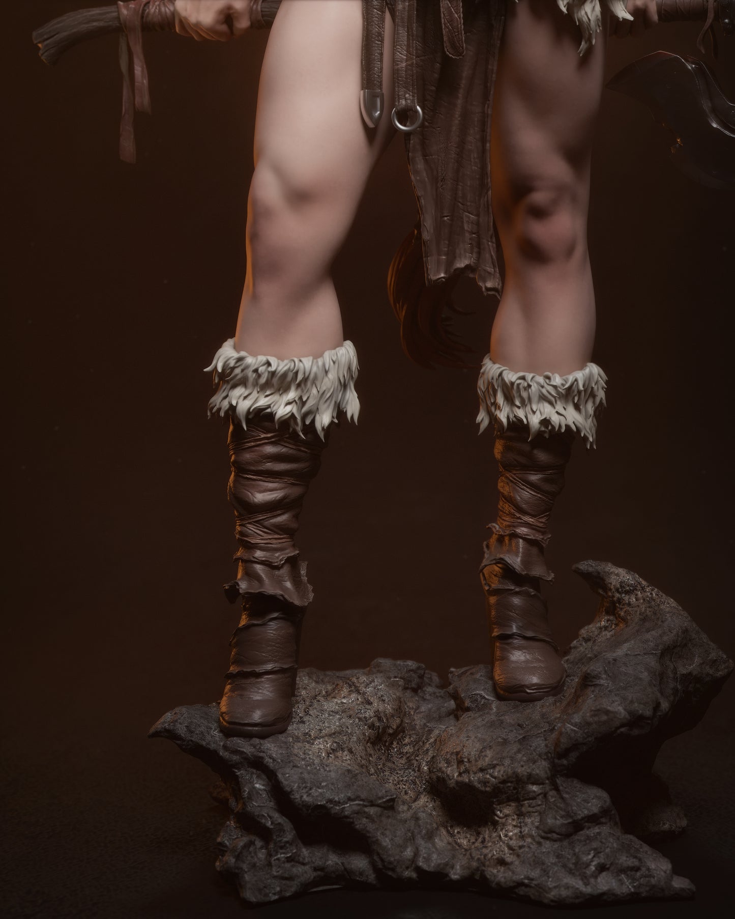 Barbarian Queen | Resin Display Model