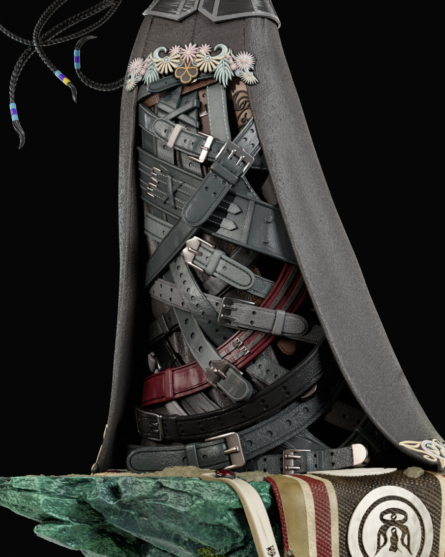 Lulu Premium Resin Statue | 1/9 or 1/6 Scale Display Model